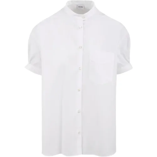 Weißes Hemd Modell 5480 C118 , Damen, Größe: 2XS - Aspesi - Modalova