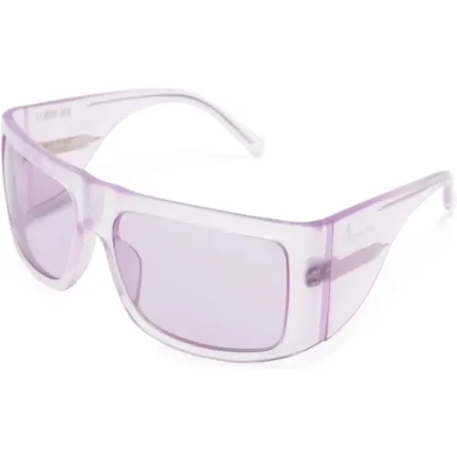 Pink Attico50 C2 SUN Sungles , female, Sizes: 65 MM - Linda Farrow - Modalova