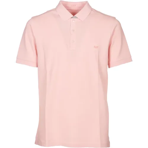 Men's Clothing T-Shirts & Polos Ss24 , male, Sizes: 2XL, XL, M, L - Fay - Modalova