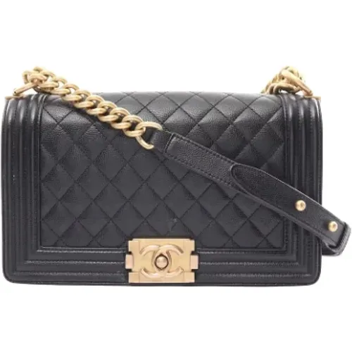 Pre-owned Leather chanel-bags , female, Sizes: ONE SIZE - Chanel Vintage - Modalova