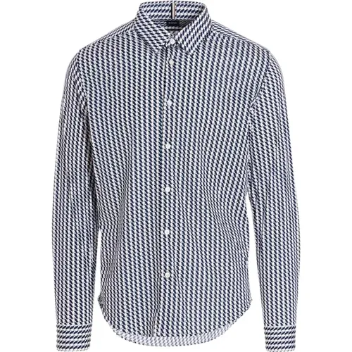 Shirts , male, Sizes: L - Hugo Boss - Modalova