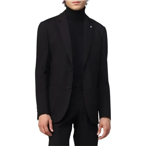 Sophisticated Jersey Blazer , male, Sizes: 2XL - Liu Jo - Modalova