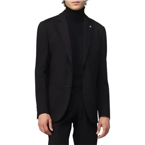 Sophisticated Jersey Blazer , male, Sizes: XL, 2XL - Liu Jo - Modalova