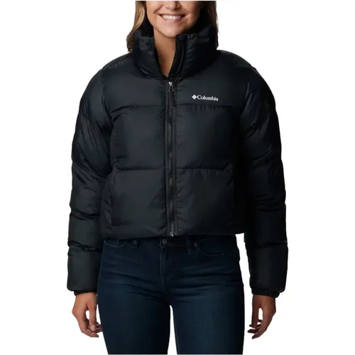 Wasserabweisende Nylon Pufferjacke , Damen, Größe: XL - Columbia - Modalova