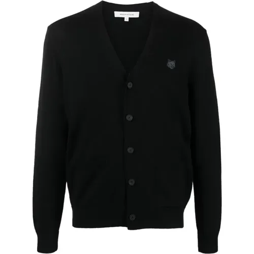 Cardigan , male, Sizes: L - Maison Kitsuné - Modalova