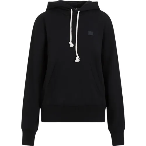 Schwarzer Hoodie , Herren, Größe: XL - Acne Studios - Modalova