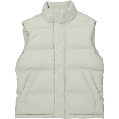 Sleeveless Down Jacket with Zipper and Buttons , male, Sizes: 2XL, L, XL, M, S - Nn07 - Modalova