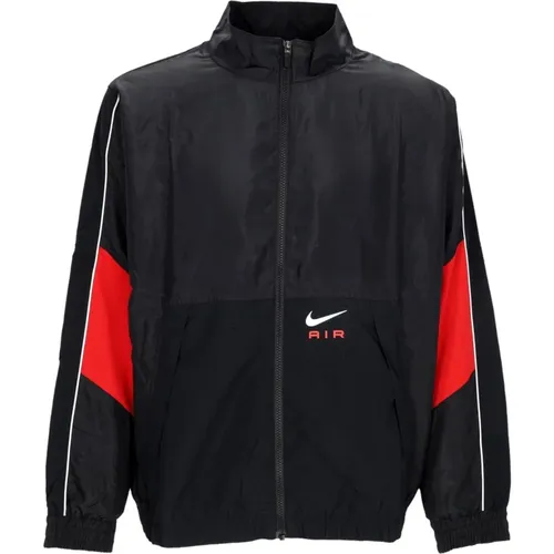 Sportbekleidung Trainingsjacke Schwarz Rot , Herren, Größe: XL - Nike - Modalova