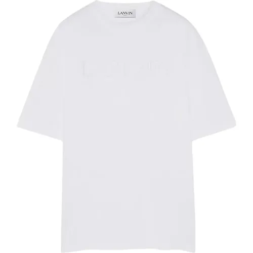 Paris Classic T-Shirt , Herren, Größe: XL - Lanvin - Modalova