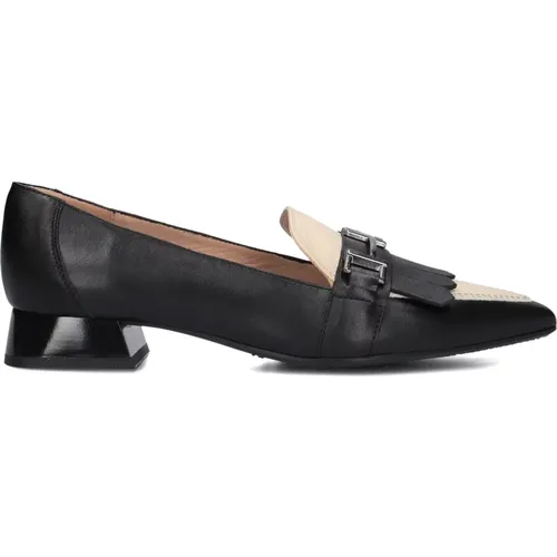 Schwarze Leder Slip-On Schuhe Chi243573 , Damen, Größe: 41 EU - Hispanitas - Modalova