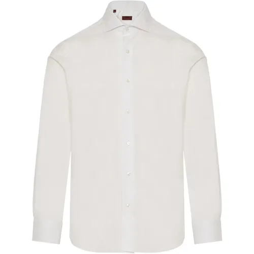 Italian Cotton Shirt, 100% Cotton , male, Sizes: 3XL, 5XL, 2XL, L - Barba - Modalova