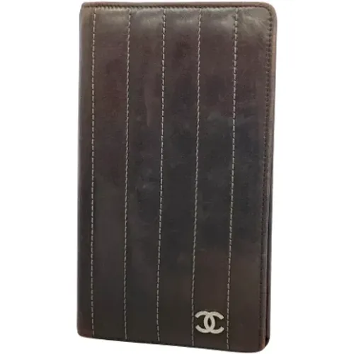 Pre-owned Leather wallets , female, Sizes: ONE SIZE - Chanel Vintage - Modalova