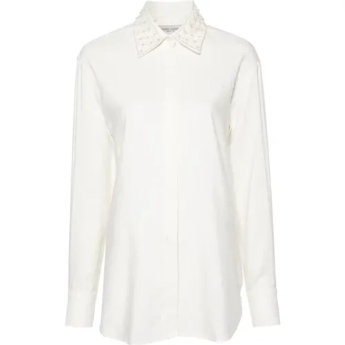 Weiße Hemden für Frauen , Damen, Größe: M - Golden Goose - Modalova