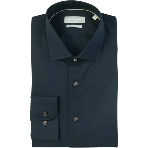 Cotton Long Sleeve Shirt , male, Sizes: L, S, 2XL, XL, M - Michael Kors - Modalova