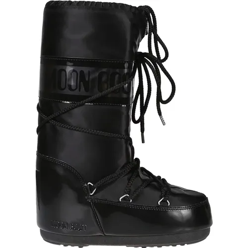 Glance Icon Stiefel , Damen, Größe: 35 EU - moon boot - Modalova