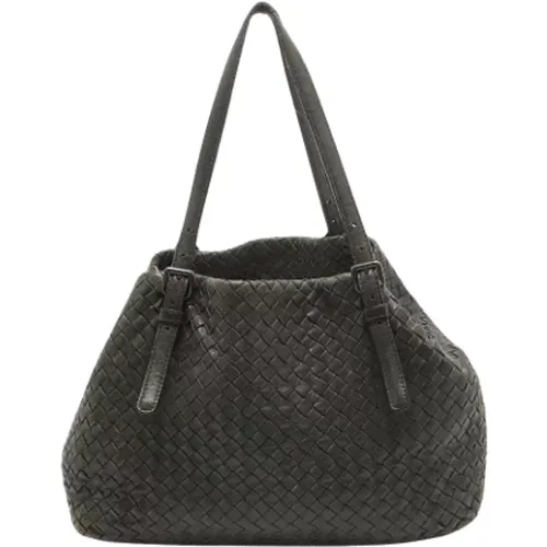 Pre-owned Leather totes , female, Sizes: ONE SIZE - Bottega Veneta Vintage - Modalova