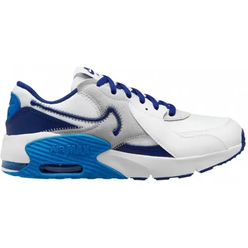 Air Max Excee Sneakers Junior Blue//Grey , female, Sizes: 3 UK, 5 1/2 UK - Nike - Modalova