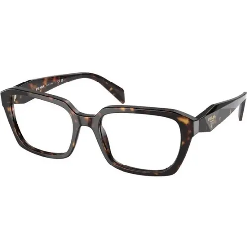 Stylish Carey Frame Glasses , unisex, Sizes: 52 MM - Prada - Modalova