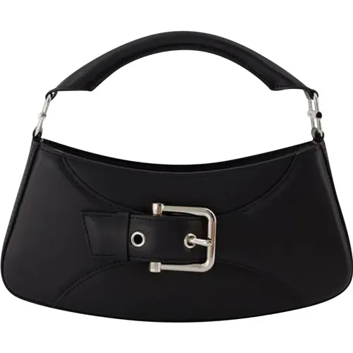 Leather Belted Brocle Handbag , female, Sizes: ONE SIZE - Osoi - Modalova