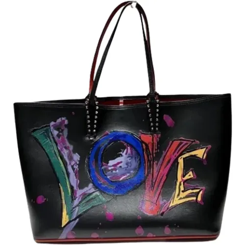 Pre-owned Leather totes , female, Sizes: ONE SIZE - Christian Louboutin Pre-owned - Modalova