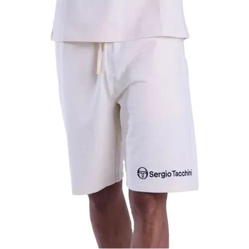 Baumwollshorts - Straight Fit - Sergio Tacchini - Modalova