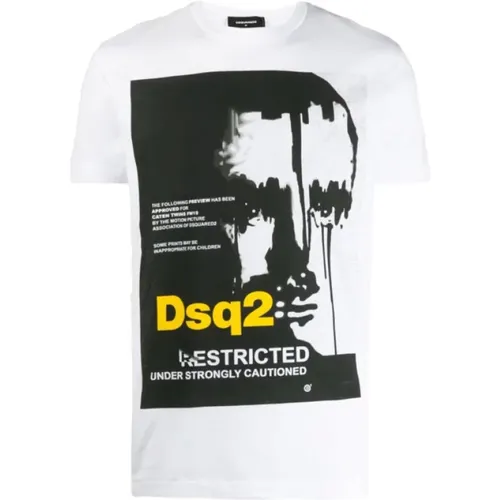 T-Shirts , Herren, Größe: M - Dsquared2 - Modalova