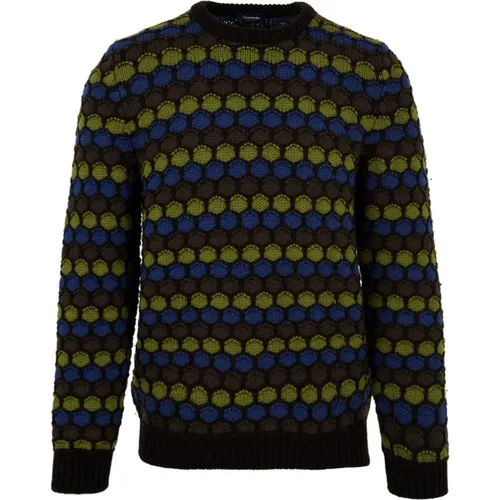 Patterned Sweaters for Men , male, Sizes: XL - Drumohr - Modalova