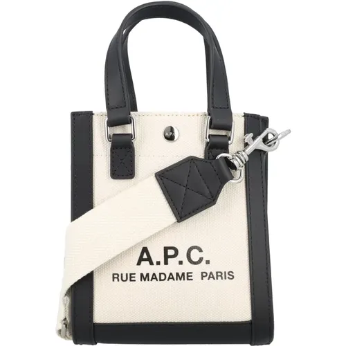 Handbag - Cabas Camille 2.0 Mini Tote Bag , male, Sizes: ONE SIZE - A.p.c. - Modalova