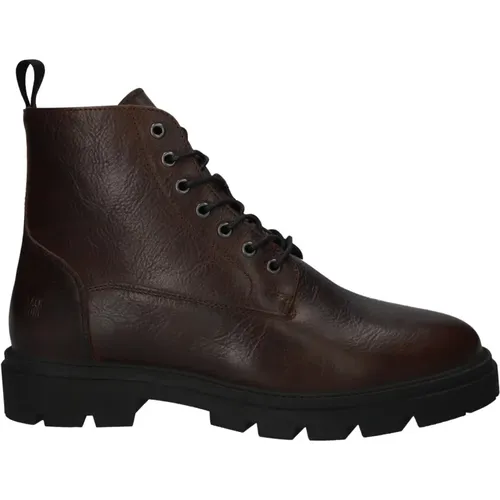 Braune Abenteuerstiefel , Herren, Größe: 44 EU - Blackstone - Modalova