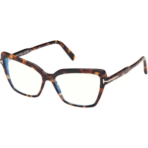 Classic Optical Frame , female, Sizes: 55 MM - Tom Ford - Modalova