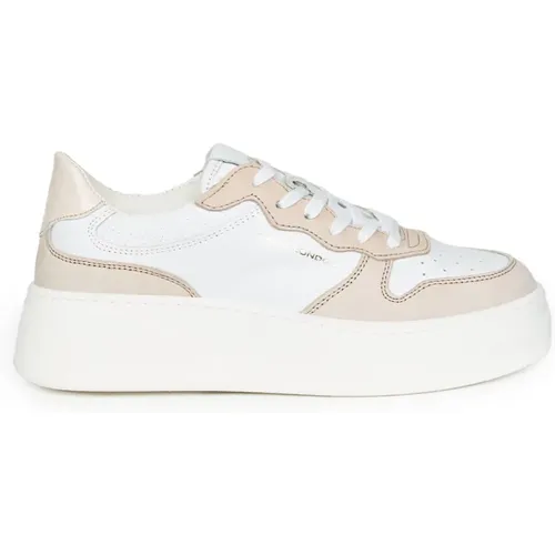 And Pink Low Top Sneakers , female, Sizes: 4 UK - Crime London - Modalova