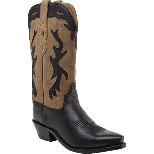 Black Cowboy Boots , female, Sizes: 9 UK - Bootstock - Modalova