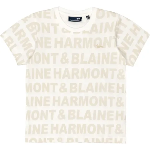 Logo Print Jersey T-shirt - Harmont & Blaine - Modalova