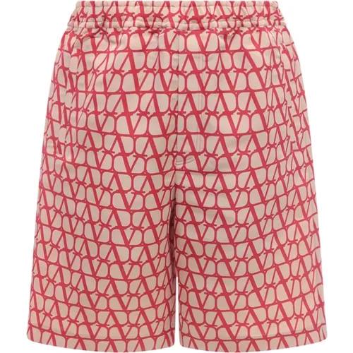 Bermuda Shorts , male, Sizes: L, M - Valentino - Modalova