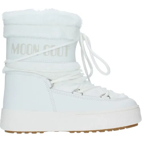 Stiefel Weiß , Damen, Größe: 38 EU - moon boot - Modalova