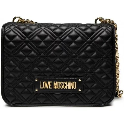 Quilted Cross Body Bag , female, Sizes: ONE SIZE - Love Moschino - Modalova