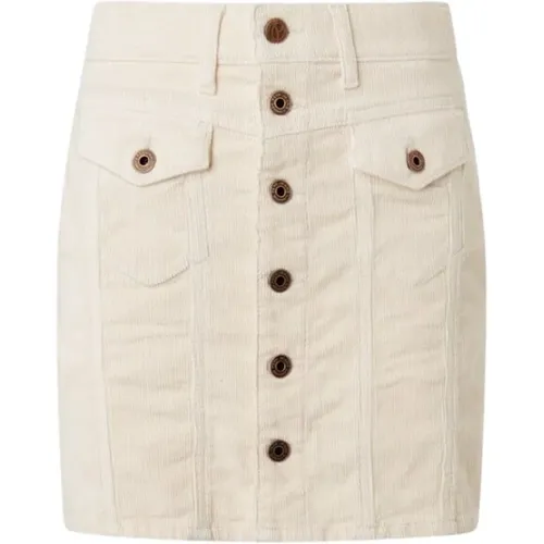 Denim Skirts , female, Sizes: S - Pepe Jeans - Modalova