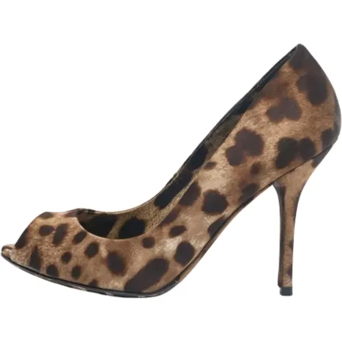 Pre-owned Satin heels - Dolce & Gabbana Pre-owned - Modalova