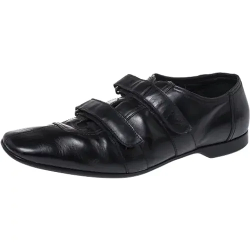 Pre-owned Leather flats , female, Sizes: 10 UK - Prada Vintage - Modalova