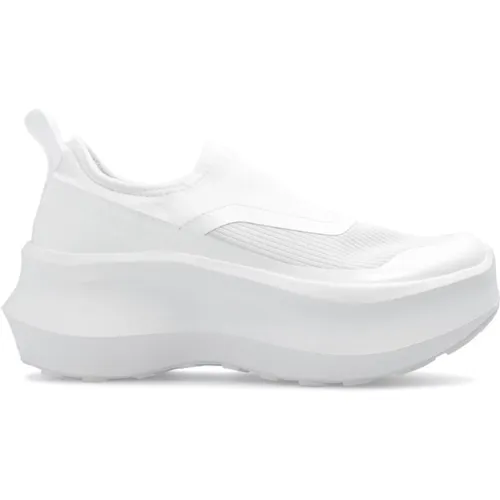 Weiße Plateau-Sneaker , Herren, Größe: 42 EU - Comme des Garçons - Modalova
