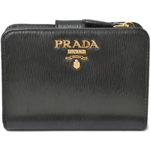 Pre-owned Leather wallets , female, Sizes: ONE SIZE - Prada Vintage - Modalova