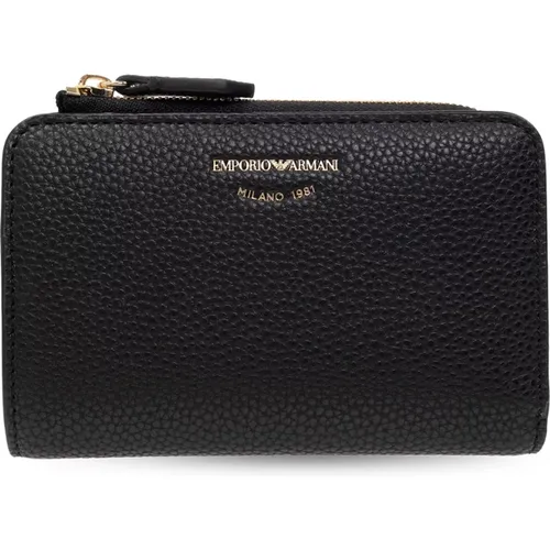 Wallet with logo , female, Sizes: ONE SIZE - Emporio Armani - Modalova