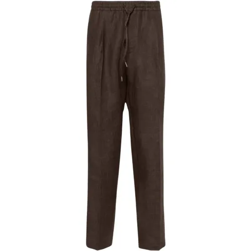 Dark Tapered Waist Pants , male, Sizes: 2XL, XL - Briglia - Modalova