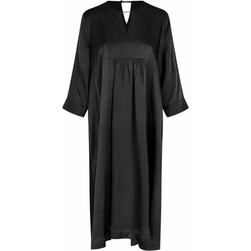 Elegantes Schwarzes Kleid Manadyne 0001S , Damen, Größe: XS - Masai - Modalova