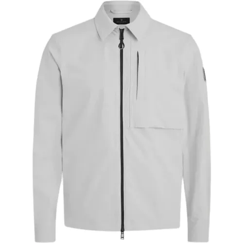 Grey Light Jacket for Men , male, Sizes: M, S - Belstaff - Modalova