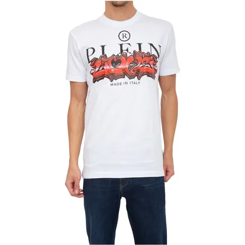 T-Shirts , male, Sizes: XL, L - Philipp Plein - Modalova