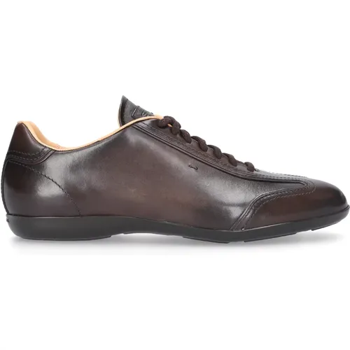 Laced Shoes , male, Sizes: 11 1/2 UK, 6 UK, 7 1/2 UK, 12 UK - Santoni - Modalova
