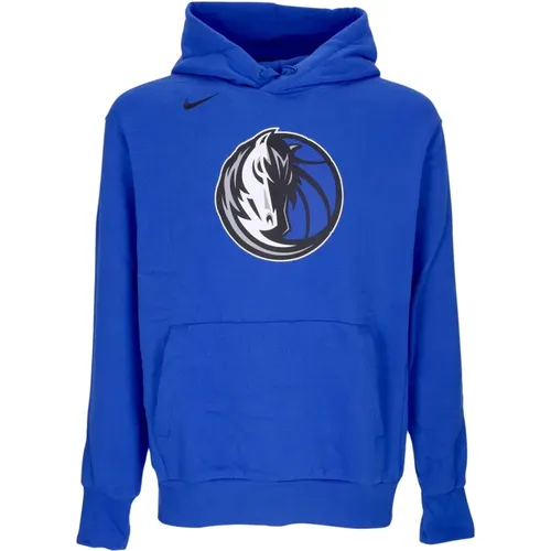 Dallas Mavericks Fleece Hoodie , Herren, Größe: L - Nike - Modalova