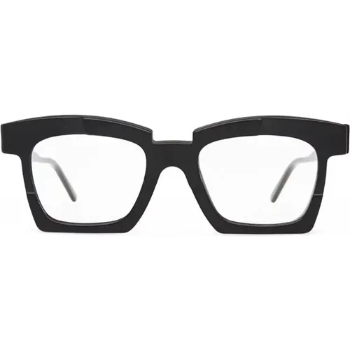 Matte Square Eyeglasses , male, Sizes: ONE SIZE - Kuboraum - Modalova