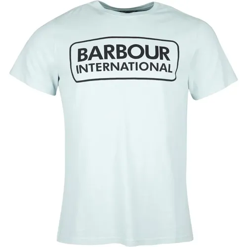 Modern Logo Tee , male, Sizes: L, XL, 3XL, 2XL, S, M - Barbour - Modalova